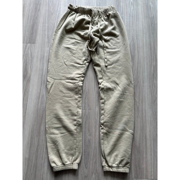Pam‎ & Gela Cotton Tan Sweatpants size Small - Picture 1 of 3